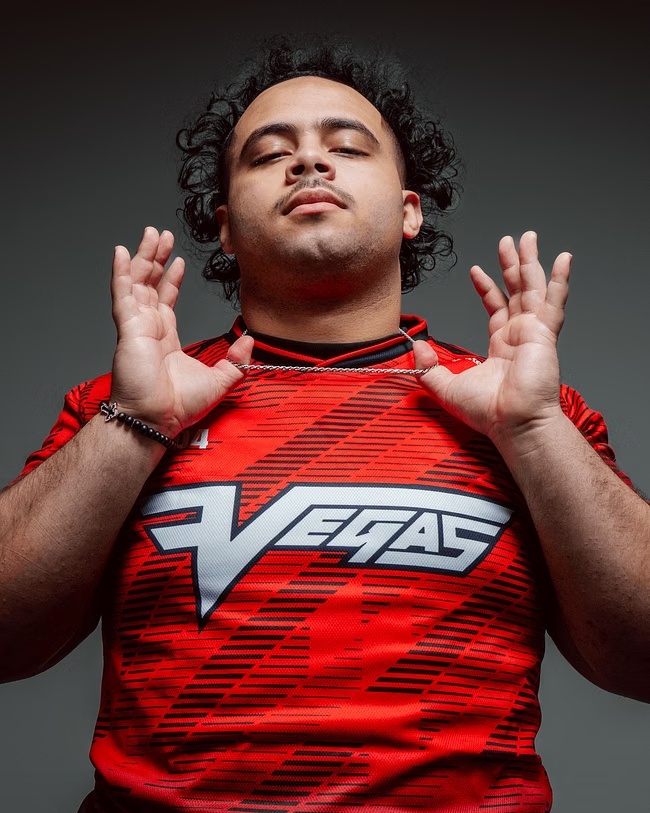 Esports Gaming Team - 2026 New Vegas Red Diagonal Stripe
