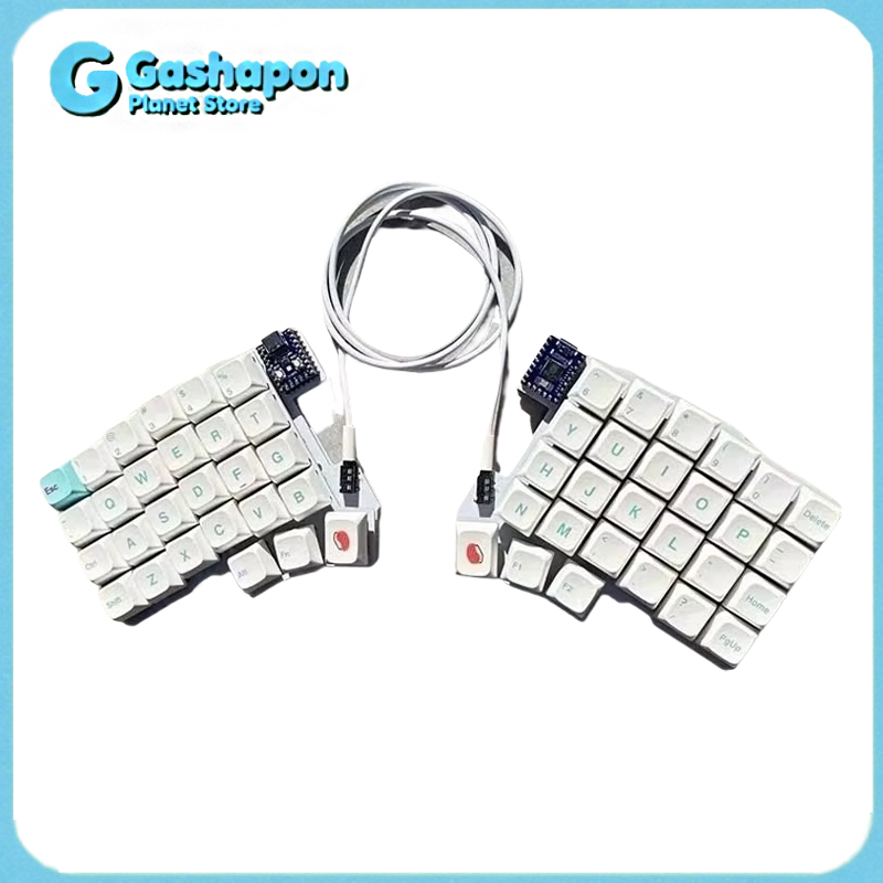 Zero Esports Gaming Gear - Silakka54 Ergonomic Split Mechanical Keyboard Hot