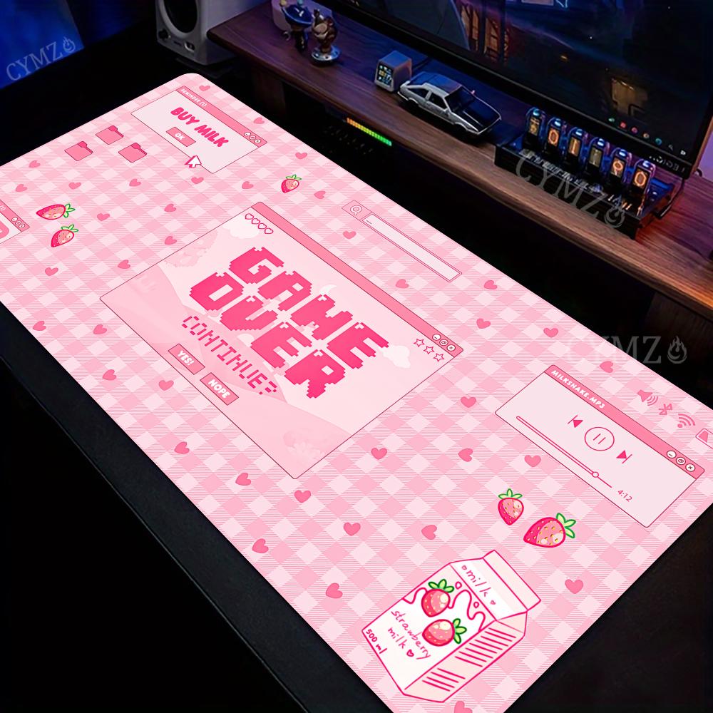Esports Gaming Maus - Pink Kawaii E-Sports Gaming Mouse Pad
