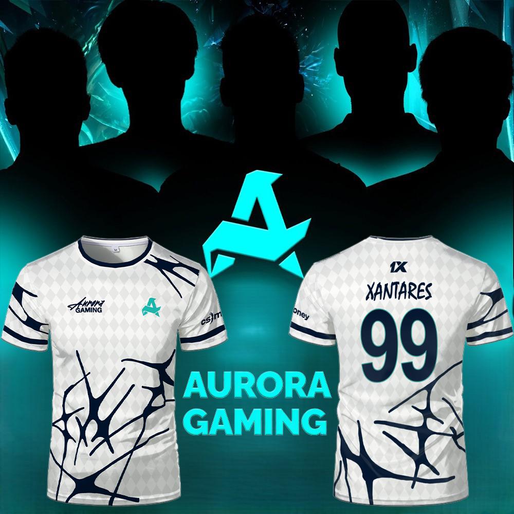 Esports Gaming Team - Esports Team Aurora Gaming Jersey T-shirts