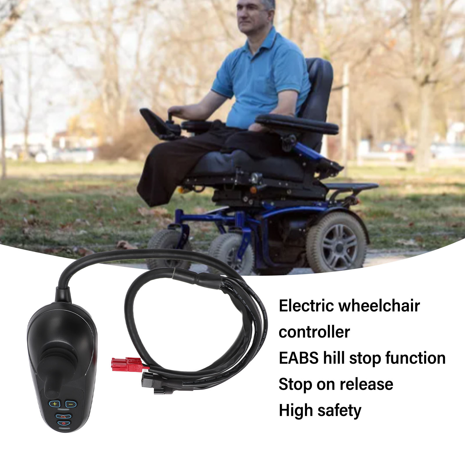 Electric Wheelchair Controller - Controller Analog Stick recension och pris