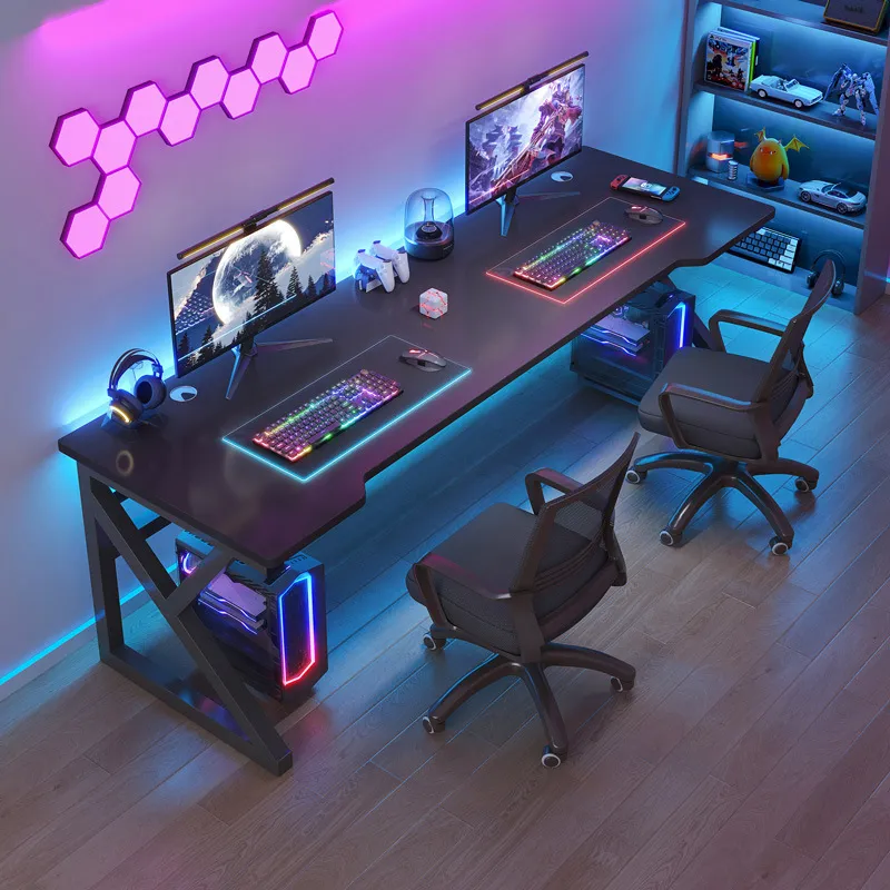 Double Desktop Computer Desk M - Esports Gaming Table recension och pris