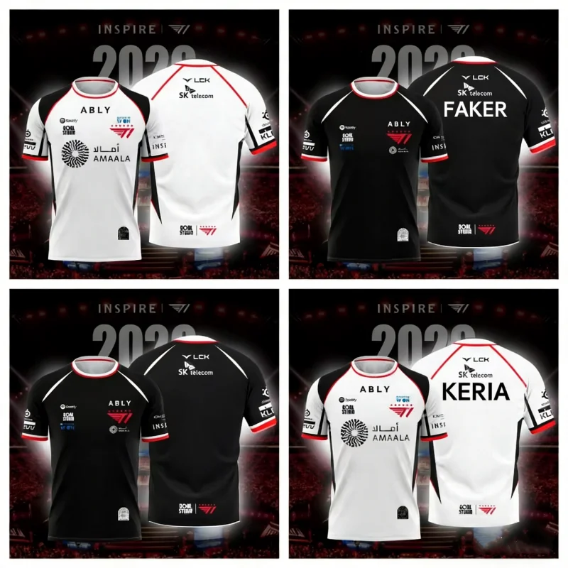2026 NEW T1 ESPORTS TEAM JERSE - Esports Gaming Team recension och pris