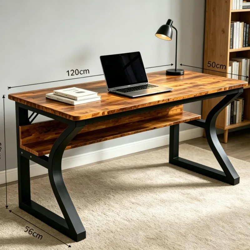 Retro Wrought Iron Computer De - Esports Gaming Table recension och pris